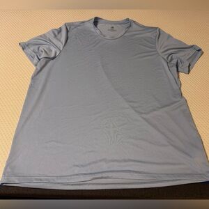 adidas Men's Sky Blue Short Sleeve Aeroready Moisture Wicking Tee